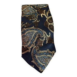 Jacques Estier Men's Neck Tie Silk 58" L 4" W USA Made